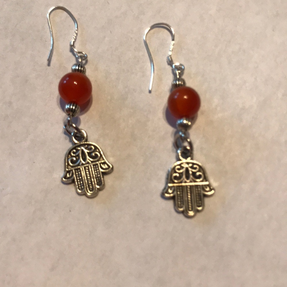 Hamsa Hand earrings
